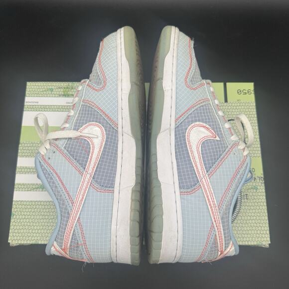 Nike Dunk Low x Union LA Passport Pack - Argon Blue Size 9 W/ Box DJ9649 400 - Picture 7 of 11